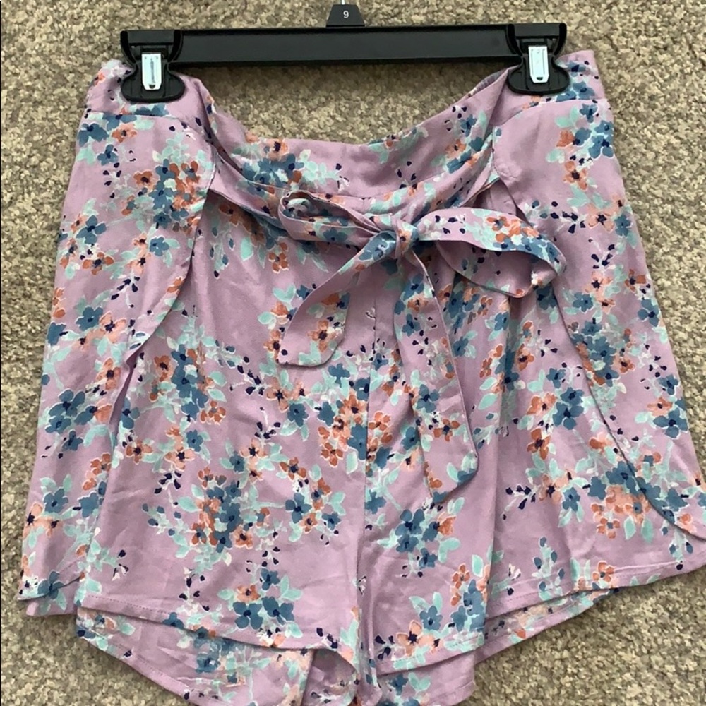 Wrap style shorts